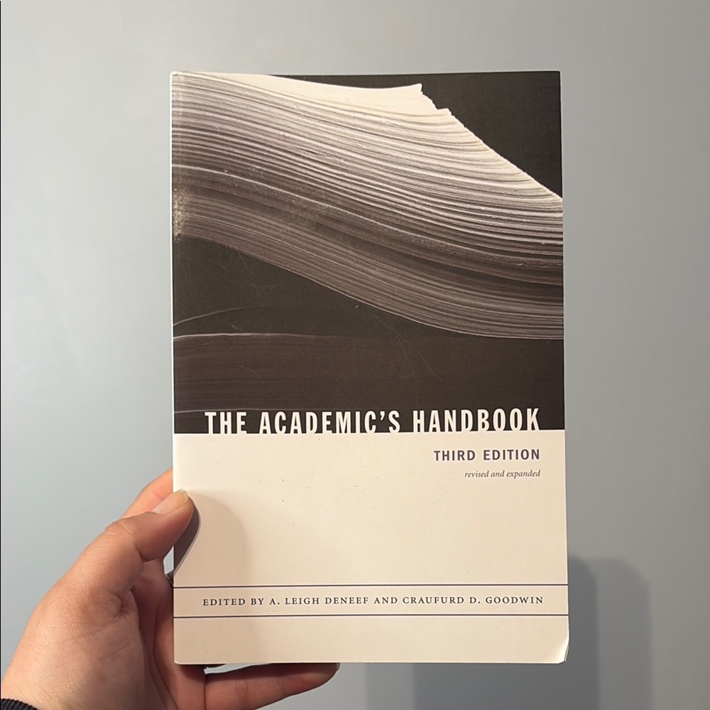 The Academic's Handbook - Third Edition